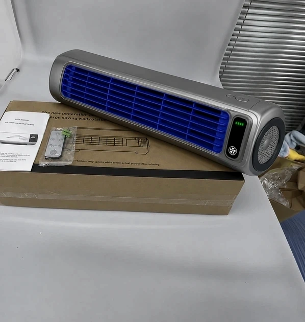 Froza AC im Paket — Gerät, Anleitung und Halterung beim Auspacken